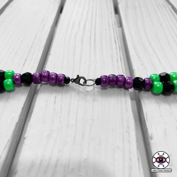 Mega Alakazam Perler Necklace - Picture 4 of 6